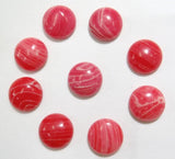 50pcs 14mm Malachite Half Round Cabochons for DIY Jewelry Making
