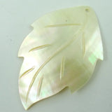 Natural Sea SHELL Leaves Pendant Beads Necklace Jewelry 5PC