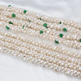 6-8mm Natural Baroque Pearls Strand for Women Jewelry Making