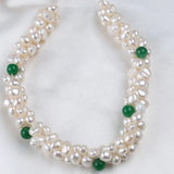 6-8mm Natural Baroque Pearls Strand for Women Jewelry Making