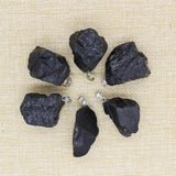 6 Natural Stone Tourmaline Necklaces for Jewelry Making