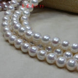 Pink Purple Freshwater Pearl Loose Beads 15 Inches