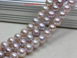 Pink Purple Freshwater Pearl Loose Beads 15 Inches