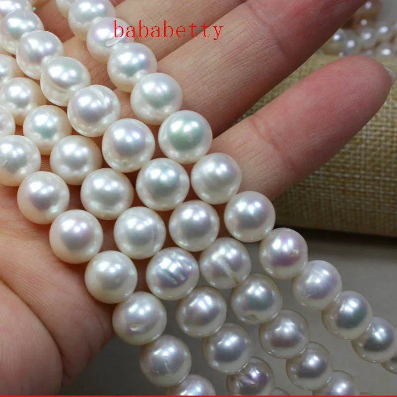 Pink Purple Freshwater Pearl Loose Beads 15 Inches