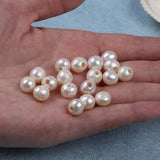 9-10mm AA Natural Freshwater Pearl Big Hole Jewelry Making