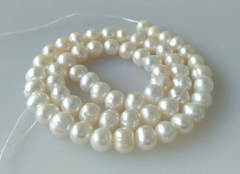9-10mm Freshwater Pearl Loose Stone Beads
