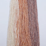 Natural Freshwater Rice Pearl String 2.5-3mm