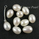 Freshwater Pearl Teardrop Earrings 7.5-8.0mm 10pcs