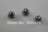 Alloy Charms Beads Metal Spacer Big Hole Beads for European Chains Bracelets
