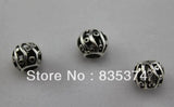 Alloy Charms Beads Metal Spacer Big Hole Beads for European Chains Bracelets