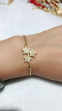 Adjustable Length Zirco Star Bracelet