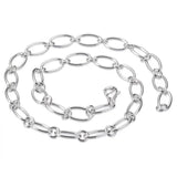 925 Sterling Silver Charm Necklace for Women Men