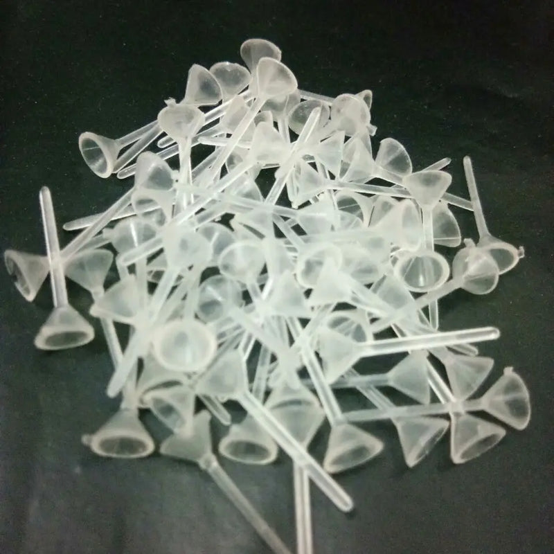 5mm Clear Plastic Earring Studs Pins DIY Jewelry Findings