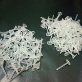 5mm Clear Plastic Earring Studs Pins DIY Jewelry Findings