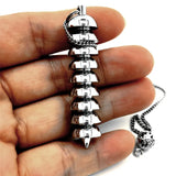 Metal Pendulum For Dowsing Divination Spiritual Wicca Radiestesia Charm