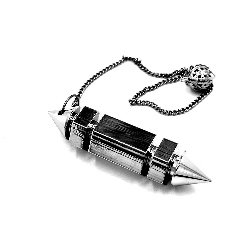 Metal Pendulum For Dowsing Divination Spiritual Wicca Radiestesia Charm