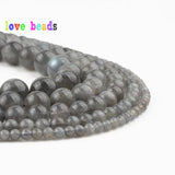 Labradorite Round Loose Beads For Jewelry Making 15.5inch/strand