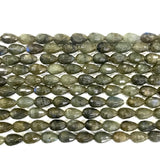 Labradorite Teardrop Faceted Beads 10X16mm for Jewelry Making
