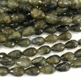 Labradorite Teardrop Faceted Beads 10X16mm for Jewelry Making