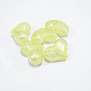 Sparkling Heart Beads For Jewelry Making