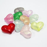 Sparkling Heart Beads For Jewelry Making