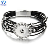 Snap Button DIY Bracelet LSNB88-1