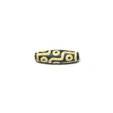 Tibet Extreme 9 Eyes DZI Beads Black/White Agate 12*39mm DIY Jewelry