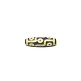Tibet Extreme 9 Eyes DZI Beads Black/White Agate 12*39mm DIY Jewelry