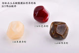 100pcs Resin Irregular Bead Charms for DIY Earring Pendant