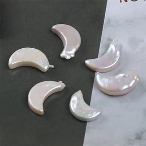 10-11mm Pearl Beads Irregular Moon Shape
