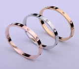 Crystal Bangle Bracelets for Women Wedding Jewelry