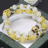 Bohemia Style Beaded Bracelets Jewelry 7.5inch B2779