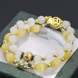 Bohemia Style Beaded Bracelets Jewelry 7.5inch B2779