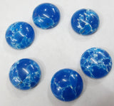 20PCS Natural Stone 18MM Cabochons for DIY Jewelry Making