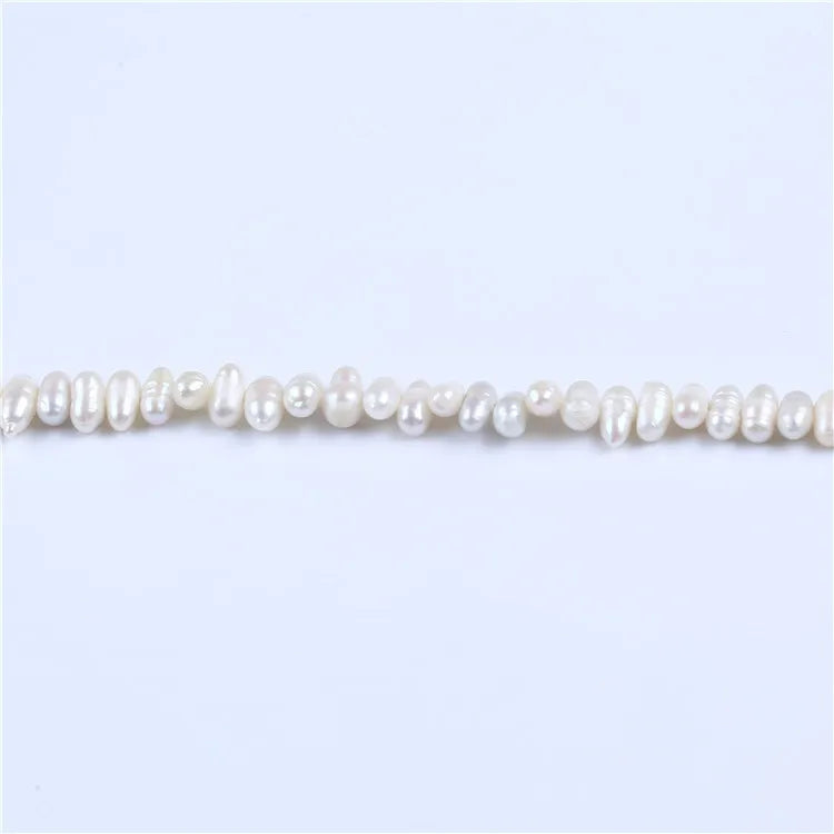 Potato Shape Pearl Strand 3-4mm
