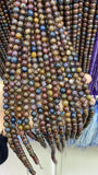 6-10mm Pietersite Smooth Round Love Beads Stone for Jewelry Making DIY