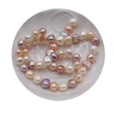 Baroque Freshwater Pearl Necklace Natural Pink Purple Multicolor 6-9mm