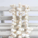 7x10mm Peanut Baroque Freshwater Pearl Beads