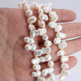 7x10mm Peanut Baroque Freshwater Pearl Beads