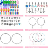 DIY Charms Making Accessories for Jewelry Bijoux Pendants Alloy Beads Bracelets