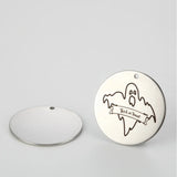 Spooky Jewelry Pendant Halloween Charm 25mm