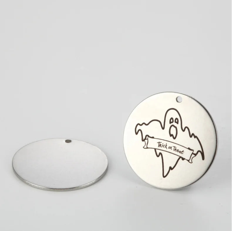 Spooky Jewelry Pendant Halloween Charm 25mm