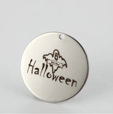 Spooky Jewelry Pendant Halloween Charm 25mm