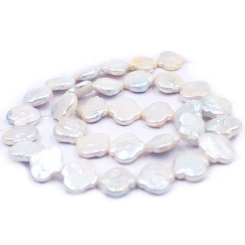 Pink Baroque AA Freshwater Pearl Beads 12x14mm for Jewelry Making