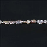 10-11mm Purple Keshi Freshwater Pearl Strands