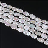 14*19mm Square Natural Freshwater Pearl Wholesaler for Jewelry Making