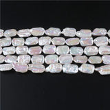 14*19mm Square Natural Freshwater Pearl Wholesaler for Jewelry Making
