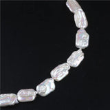 Square Shape Natural Freshwater Pearl 14x19mm for Jewelry Making