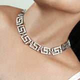 Vintage Hollow Out Choker Necklace