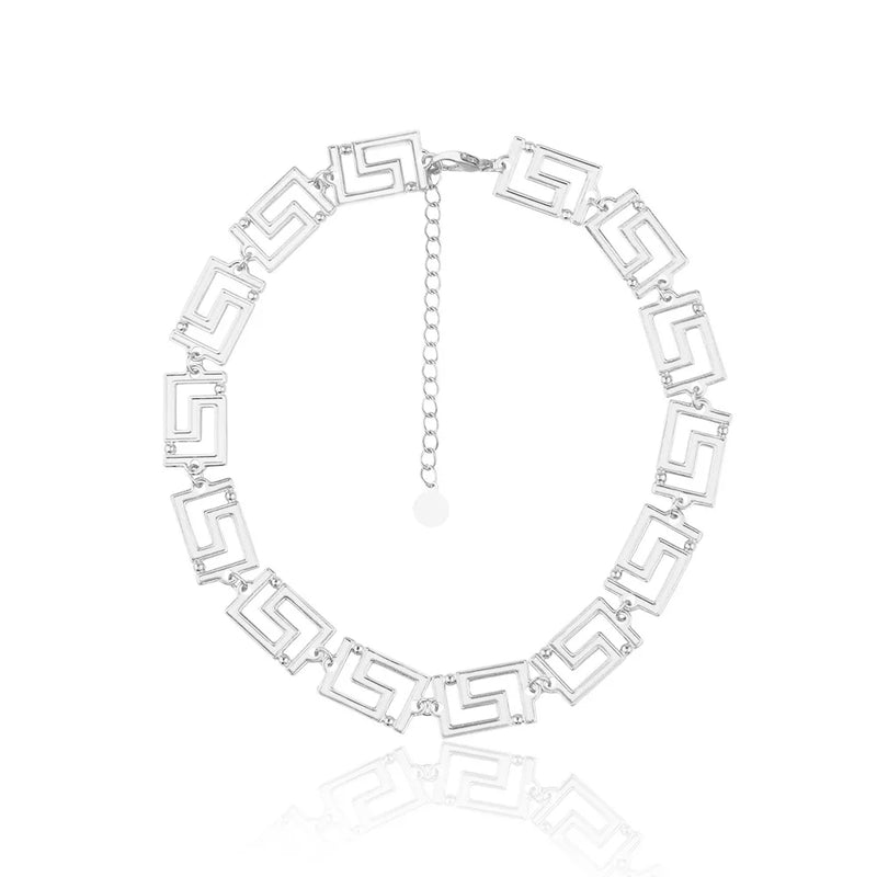 Vintage Hollow Out Choker Necklace